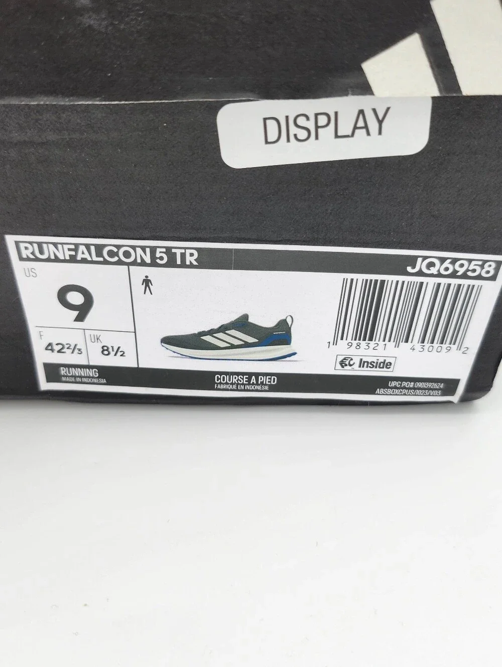 Adidas Run Falcon 5 Trail Running Shoes / NWT (Has Box) / Size 9 Men Or 10 Women